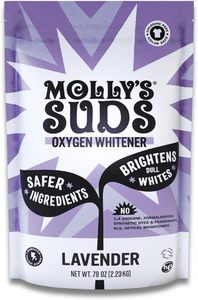 Blanqueador con Oxígeno Molly's Suds, 79 oz, Aceite Esencial de Lavanda, Sin Cloro, Alternativa al Blanqueador Segura para el Color, Quitamanchas - Product Image 2