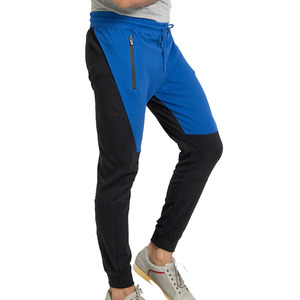 Pantalones Deportivos para Hombre, Diseño 2023, Azul y Negro con Paneles, Cintura Elástica, Bolsillos, Corduroy Transpirable, Precios Económicos, Superventas - Product Image 3