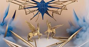 Paire de Figurines de Cheval Volant Art Déco en Laiton, Sculpture Élégante, Objets de Collection pour la Décoration de la Maison, Statues d'Animaux - Product Image 4