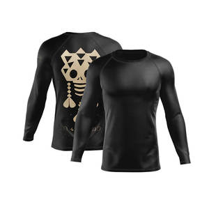 2025 personnalisé hommes Fitness séchage rapide Gym porter respirant Compression éruption garde manches longues OEM Service nouvel an idée cadeau - Product Image 1