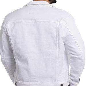 Chaqueta vaquera de diseño de lujo para hombre, chaqueta vaquera transpirable de fácil uso, chaqueta vaquera superventas para hombre con tela duradera - Product Image 4