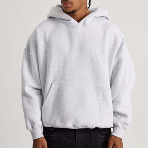 Custom Oversized Acid Wash Hoodies Hombres 100% Cotton Pullover hoodies - Product Image 2