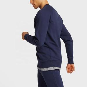 Vente de gros Sweat à col rond en molleton personnalisé pour homme avec col montant pour la saison hivernale - Product Image 3