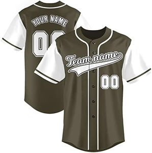 Camiseta de béisbol de algodón 100% para hombre, a la moda con estampado Digital Camiseta holgada, Moda para un aspecto de Color Regular - Product Image 5