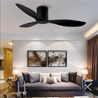 Chine vente directe ABS plastique DC moteur LED 3 lames 42 pouces télécommande fréquence Conversion ventilateur de plafond