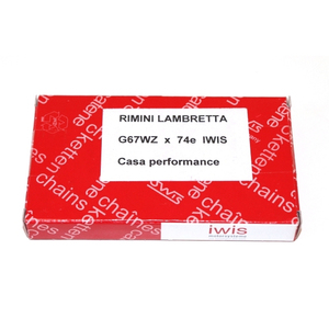 Cadena de transmisión Iwis 74 de muy alta calidad para Lambretta Lui Vega Cometa + J - Product Image 2