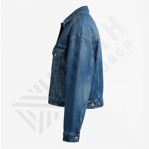 Chaqueta Vaquera para Hombre, Diseño Personalizable en Color y Estilo, Cuello Alto, Reversible, Tejido de Algodón Resistente, Prenda de Invierno de Alta Calidad - Product Image 5