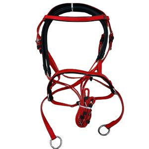 Venta al por mayor de brocas de PVC para montar a caballo, aspecto de cuero de brida, acabado mate con accesorios de latón a un precio muy razonable - Product Image 5