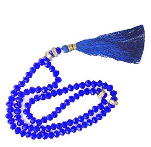 Bonne qualité 99 pièces 6mm perles de prière en verre perles de prière rondes islamique musulman Tasbih chapelet pour perles de Dhikr en bois islamique moyen - Product Image 5