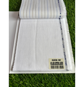 Tissu en coton organique pur et léger pour vêtements écologiques Technique tissée pour chemises, robes, housses de coussin Idées d'artisanat - Product Image 1