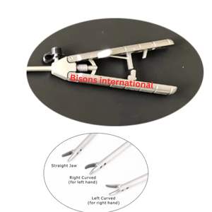 ที่จับเข็มผ่าตัดแบบแมนนวลสแตนเลสสำหรับการผ่าตัดช่องท้อง ยี่ห้อ BISONS รุ่น V4 น้ำหนักเบา คุณภาพสูง ได้รับการรับรองมาตรฐาน CE - Product Image 3