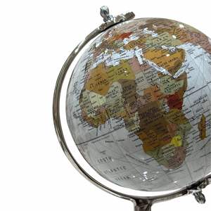 CALVIN HANDICRAFTS' Nautical Steel Antique Educational Globe for <b>Geography</b> Enthusiasts - Product Image 2