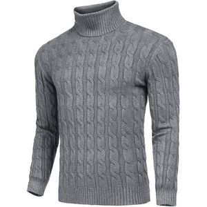 Pull-over en tricot de polyester pour hommes personnalisé de haute qualité avec un design respirant pour la décoration hivernale de logo et de motif - Product Image 3