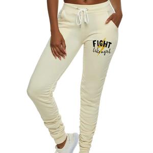 กางเกงวอร์มขาบานระบายอากาศสำหรับเด็กผู้หญิงกางเกงวิ่งแบบเรียงซ้อนสไตล์ฮิปฮอปปรับแต่ง Y2K ได้ตามต้องการ - Product Image 5