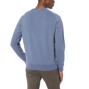 Fabricante al por mayor personalizado 350 Gsm mezcla de algodón forro polar cuello redondo sudaderas para mujeres y hombres para el invierno - Product Image 2