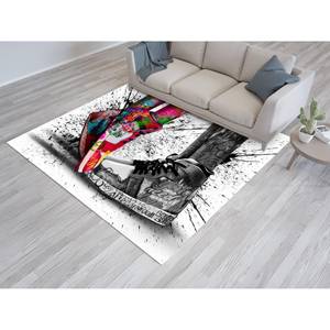 Tapis imprimé Graffiti Shoes Love - Tapis antidérapant, tapis fin non tissé - Product Image 1