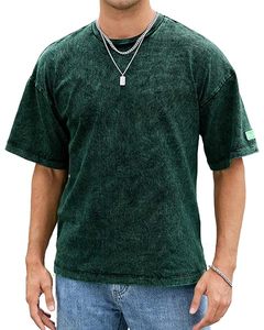 เสื้อยืดคอกลมเข้ารูปแบบลำลองสำหรับผู้ชายทันสมัยเสื้อยืดผ้าคอตตอนเนื้อนุ่มระบายอากาศได้ดีใส่ได้ทุกวัน - Product Image 2