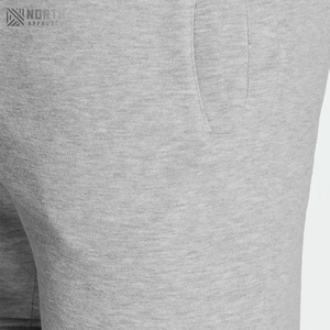 Shorts décontractés en toile imprimée avec logo pour hommes, taille mi-haute, cordon de serrage, séchage rapide, tricotés, service OEM personnalisé - Product Image 5