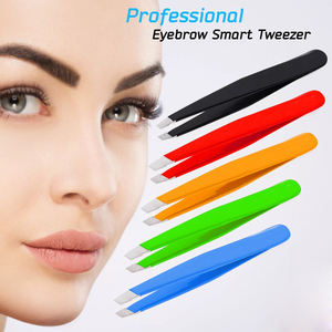 แหนบปลายแหลมคุณภาพสูงความแม่นยำเก๋ไก๋คอลเลกชันด้วยหินสีเทาดีไซน์มีสไตล์ - Product Image 6