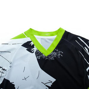 Camisetas de equipo de carreras, camisetas de motocicleta con diseño de sublimación y logotipo de marca personalizado, camisetas deportivas para hombres de INCREÍBLES INDUSTRIAS - Product Image 3