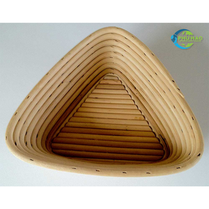 Auténtica cesta de mimbre natural tejida a mano, cesta de masa redonda para pan de ratán, natural y perfecta para panes rústicos - Product Image 6