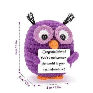 Muñeca de Ganchillo Morada Personalizable para Decoración Navideña, Venta Directa de Fábrica al por Mayor para Todos - Product Image 6