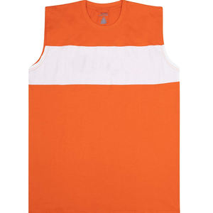 Camiseta muscular clásica, camisetas sin mangas con Logo personalizado bordado, camisetas sin mangas de rendimiento ligero - Product Image 1