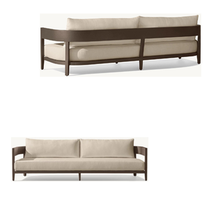 Combinaison de canapé de loisirs avec terrasse d'hôtel moderne Canapé de jardin extérieur à cadre en aluminium prêt pour la vente en gros - Product Image 5