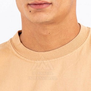 เสื้อยืดโอเวอร์ไซส์ผู้ชายทรงสลิมฟิตมีสไตล์สำหรับผู้ใหญ่เสื้อยืดโอเวอร์ไซส์100% ผ้าฝ้ายทรงหลวมพิมพ์ลายผลิตในปากีสถาน - Product Image 6