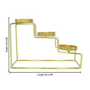 Elegante Candelabro de Metal con Forma Antigua para Decoración del Hogar, Bodas, Cumpleaños, Navidad y Celebraciones de Pascua - Product Image 1