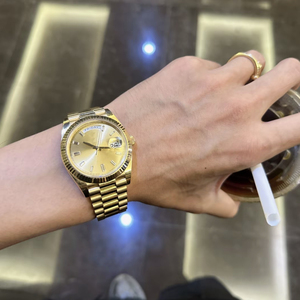 Reloj de Hombre Automático de Lujo Vs Sk de Alta Calidad, Dorado 904L, 36 mm, con Diamantes, Calendario, Movimiento 3255, Mecánico - Product Image 2