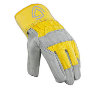 ถุงมือนิรภัยสำหรับทำงานทำจากหนังถุงมือป้องกันมือ - Product Image 2