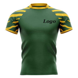 Conjunto de camiseta de rugby con logotipo y diseño personalizados, nuevo estilo para niños y niñas, ropa deportiva OEM, camiseta de rugby en venta - Product Image 6