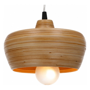 Pedido a granel al por mayor de pantalla de bambú hilado hecho a mano duradero respetuoso con el medio ambiente lámpara colgante perfecta para proyectos de restaurantes de hoteles - Product Image 6