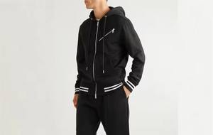 Sweat à capuche d'hiver pour hommes à la mode 100% coton polaire manches longues Design décontracté avec des motifs agréables MS-HD-0006 - Product Image 4