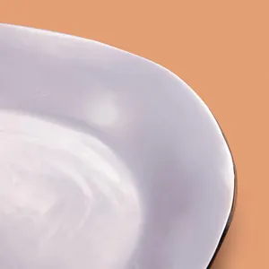 Plateau rectangulaire en aluminium poli brillant, artisanat métallique fait main, design zen asiatique, décoration de Noël, ZAHID EXPORTS - Product Image 2