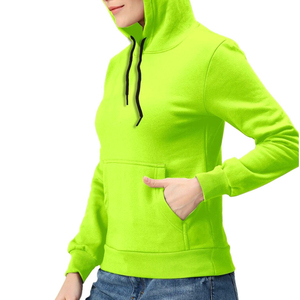 Sudadera con capucha unisex con capucha y bordado de alta calidad estilo Streetwear personalizado completo para mujer - Product Image 2