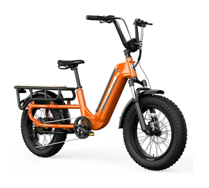 Meilleur nouveau produit en promotion : Vélo cargo électrique à pneus larges, batterie au lithium 48V 750W, acier allié, 7 vitesses - Product Image 3