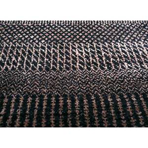Kairos Striped Beige & <b>Brown</b> Hand Knotted <b>Wool</b> & Viscose Rug for Home Decor-SKWV-26 - Product Image 3