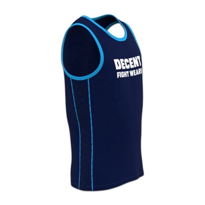 Débardeur unisexe respirant et ajusté pour les athlètes de boxe, conçu pour les entraînements de haute intensité avec tissu extensible anti-humidité - Product Image 3
