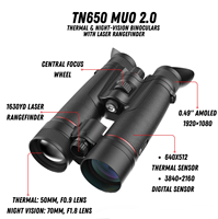 Guide TN Muo 2.0 TN650MS Jumelles thermiques à fusion multispectrale 640x512 15mK avec vision nocturne et télémètre laser 1500m