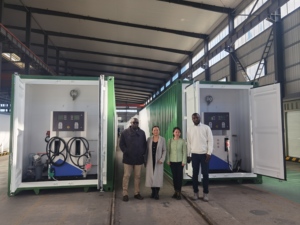 Serbatoi mobili Standard o personalizzati per stazioni di rifornimento da 20 piedi stazione di rifornimento carburante con pompa erogatrice carburante all'interno - Product Image 6