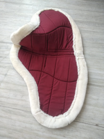 Fabricant de coussinets de selle pour chevaux sans arceaux en coton et polyester rembourrés sur mesure OEM, avec patchs de genou, Kanpur Equestrian Riding House