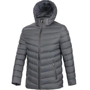 Chaqueta acolchada de invierno de la mejor calidad para hombre, hecha a medida con cuello levantado y cierre de cremallera, chaqueta acolchada cómoda transpirable excelente - Product Image 3