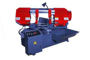 Scie à ruban de coupe de métal de haute précision Machine de scie à ruban horizontale manuelle pour l'acier - Product Image 4