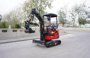 ENVÍO GRATUITO, Miniexcavadora de Orugas de 2.5 Toneladas, Nueva, con Certificación EPA y CE, Motor Kubota D1105 de 35 hp, ROPS Abierto, Pulgar Hidráulico - Product Image 2