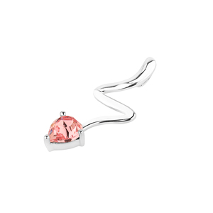 Pendentif à breloque rose fait à la main pour Swarovski Trillion or rose or blanc Style religieux avec motif de goutte d'eau numéro Patt - Product Image 3