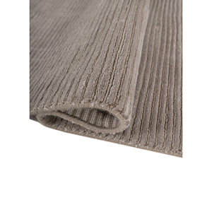 Alfombra de Lana Gris y Negra a Rayas, Clásica, de 10 mm, Suave, para el Hogar, para Adolescentes, Rectangular, para Pasillo, Tejida a Mano, Hwt-78 - Product Image 2