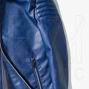 Chaqueta Bomber de Lona y Cuero para Hombre, Edición 2025, Estilo Urbano, Color Personalizado, Mangas Largas, Logotipo Personalizado, Secado Rápido - Product Image 6