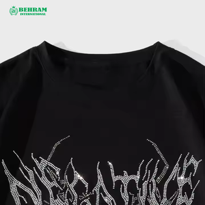 เสื้อยืดผู้ชายทรงปกติ ผ้าคอตตอน/ใยไผ่ หนัก 260 GSM ระบายอากาศได้ดี แห้งเร็ว ไม่ยับ พิมพ์ลายดิจิทัล เป็นมิตรกับสิ่งแวดล้อม - Product Image 5